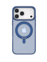 Devia Eleguard Magnetic Shockproof 360°Rotating Stand Case for iPhone 17 Pro Max (Dark Blue)