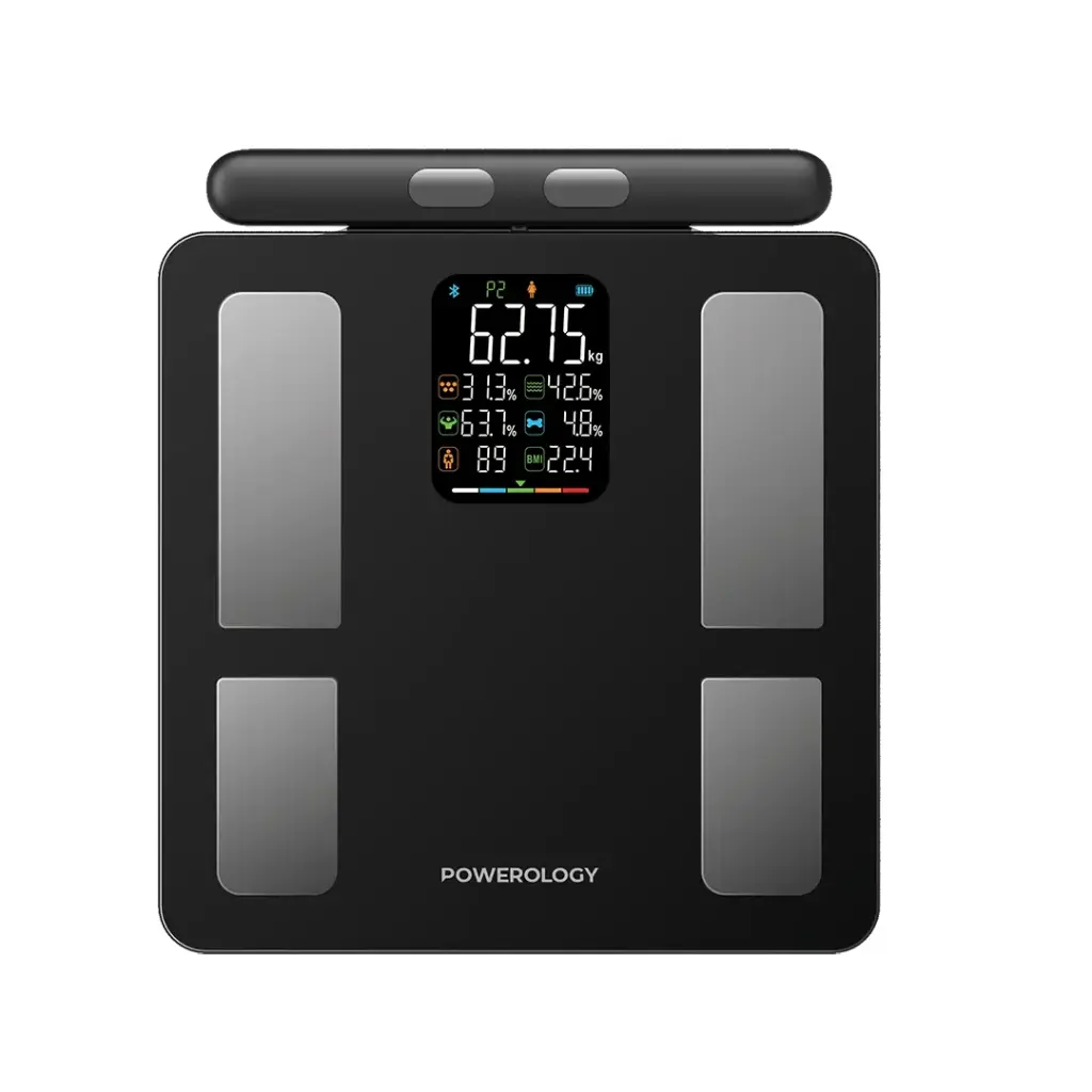 Powerology Advanced Precision Smart Scale (Black)