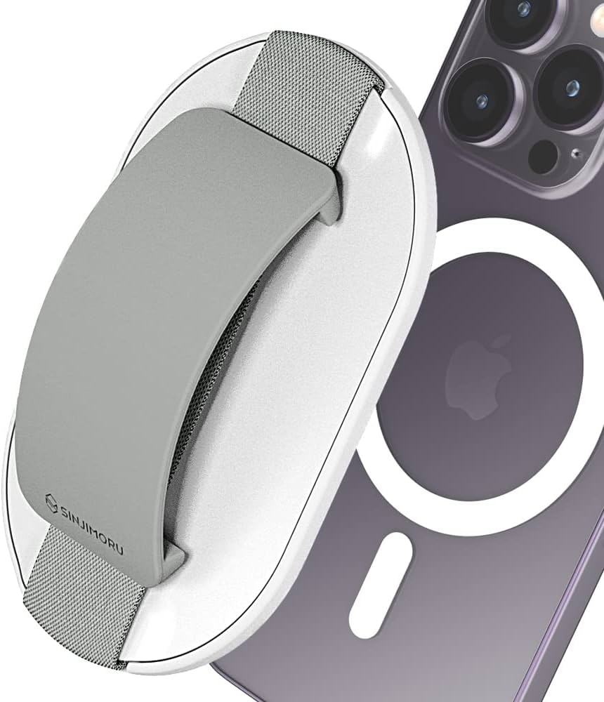 Sinjimoru Magsafe Grip (Light Gray)