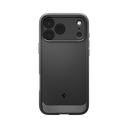 Spigen Rugged Armor MagFit Case for iPhone 17 Pro Max (Matte Black)