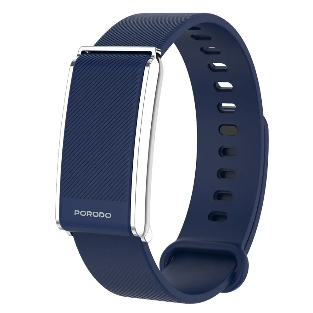 Porodo Trackfit Screenless Smart Fitband (Blue)
