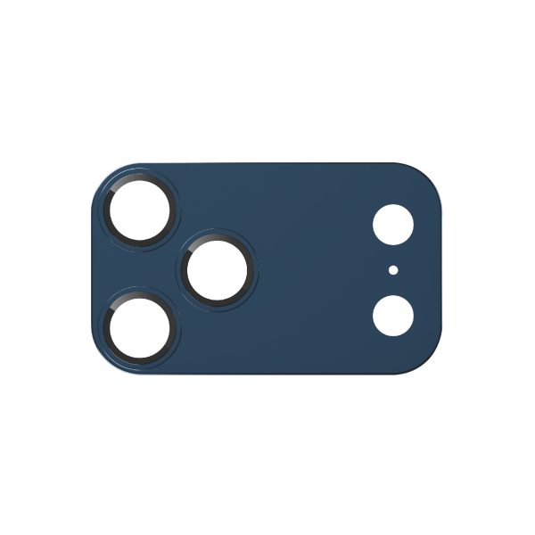 Smartix Ultraguard Aluminium Camera Glass for Iphone 17 Pro (Deep Blue)