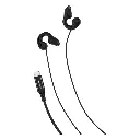 Powerology Voro Earhook USB-C Wired Earphones (Black)