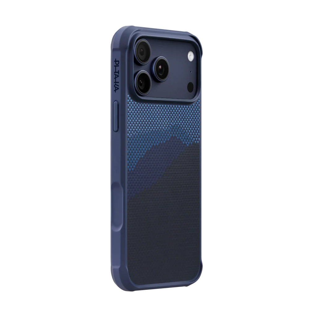   (Over the Horizon) PITAKA StarPeak Aramid ProGuard لهاتف iPhone 17 Pro Max كفر 