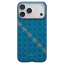 PITAKA Happiness Rides In  Edge Case for iPhone 17 Pro Max (Indigo）