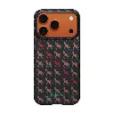 PITAKA Happiness Rides In  Edge Case for iPhone 17 Pro Max (Cinnabar Steed）
