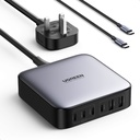UGREEN Nexode 200W 6-Port GaN Desktop Fast Charger UK (Space Gray)   