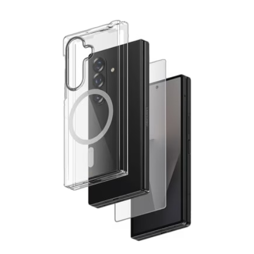Smartix Ultraguard Magnetic Bundle for Samsung Z Fold 8 Ultra (Clear)