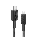 كابل أنكر من USB-C إلى لايتنينج 0.9 متر (أسود)