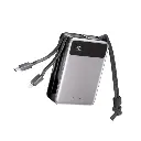ZLOS 20000mAh Power Bank 65W with Built-in Cables