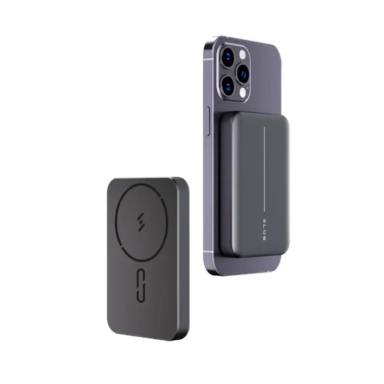 ZLOS 10000mAh Ultra-Thin Mini Wireless Charging Power Bank
