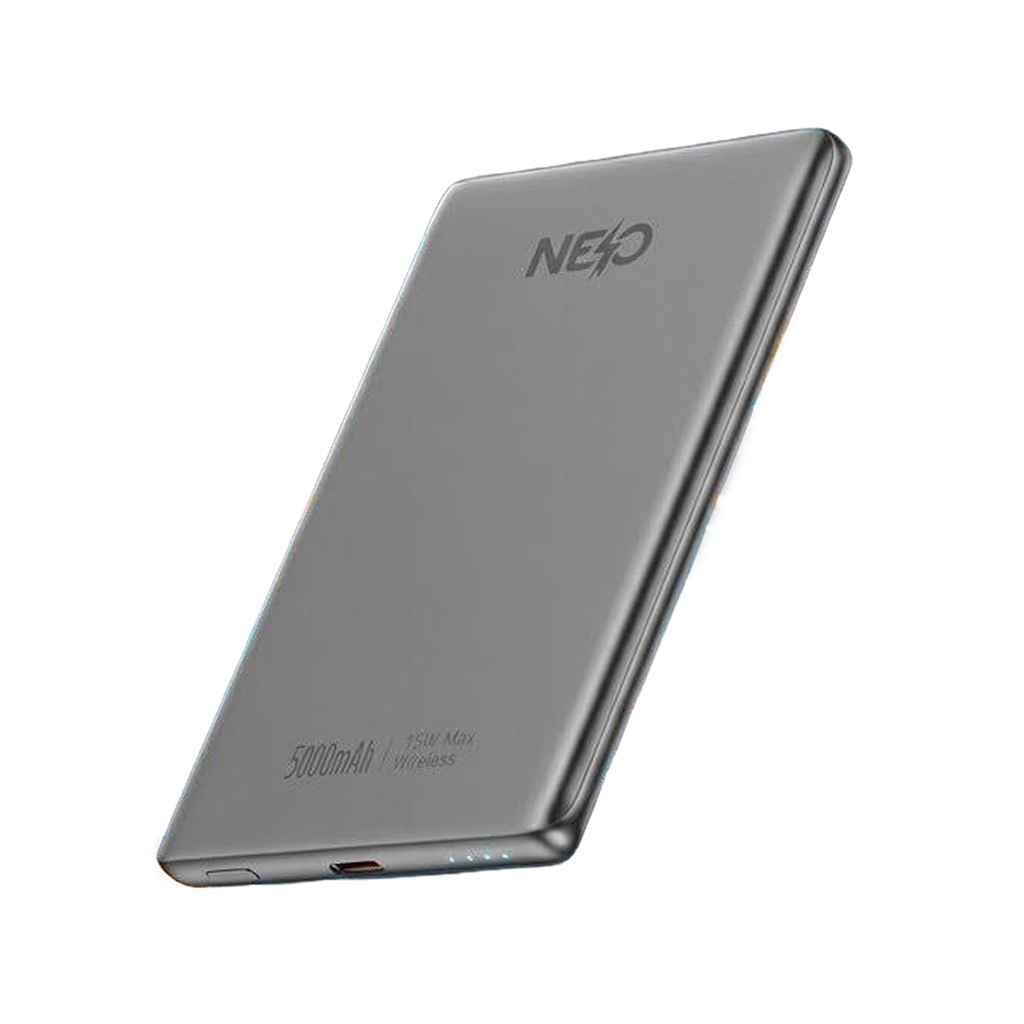 NEO Power Bank Ultra Super Slim Magsafe 5000mAh (Gray)