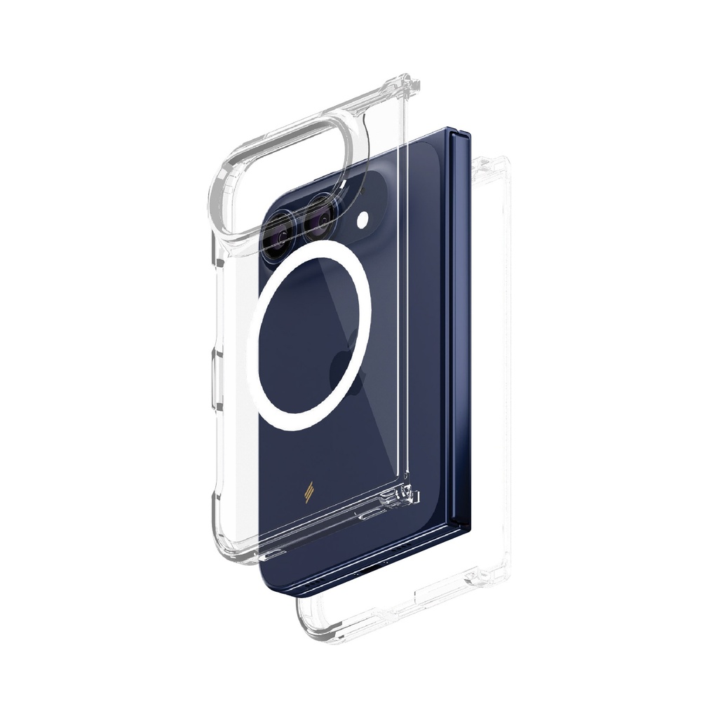 Smartix Ultraguard Magnetic Case for iPhone 18 Duo (Clear)