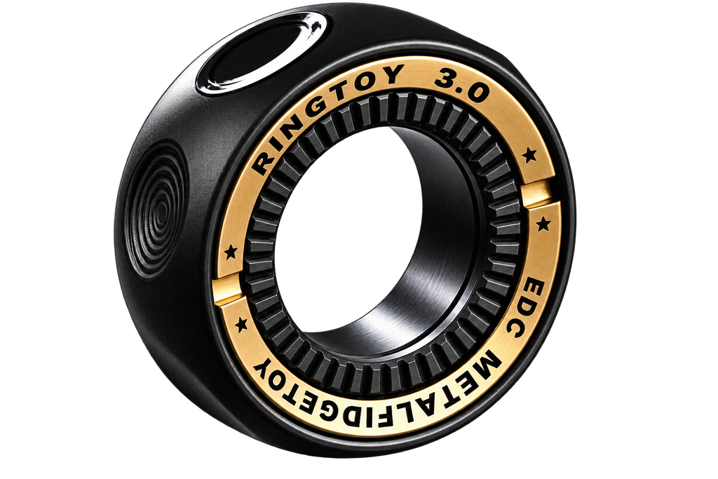 EDC Metal Ring Fidget (Black)