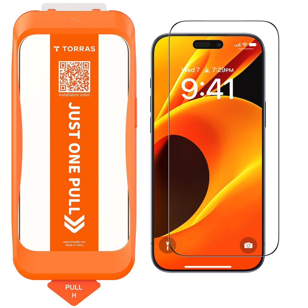 Torras HD Screen Protector for iPhone 18 Pro (Clear)