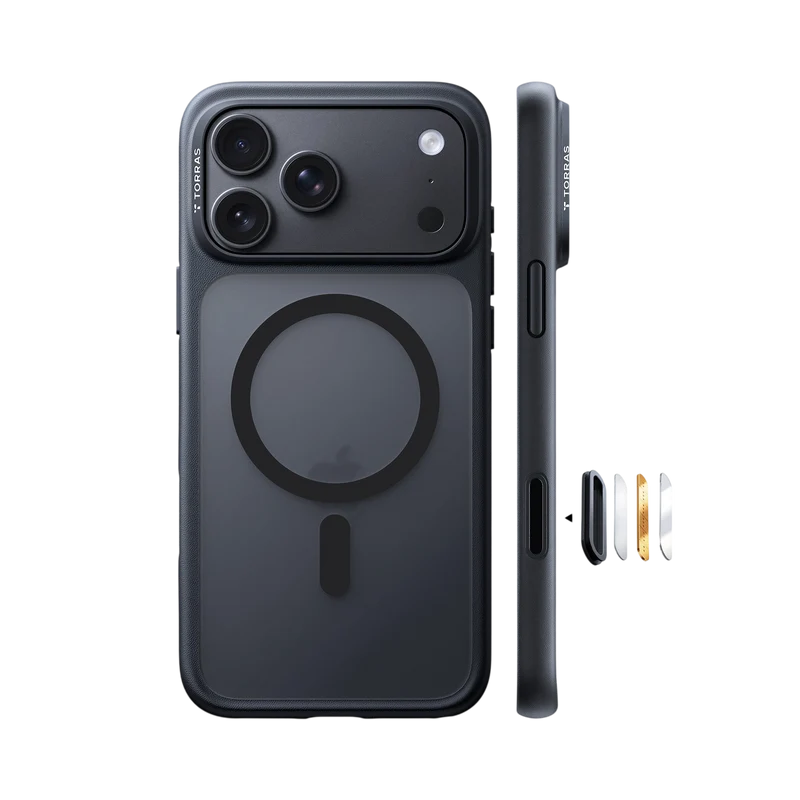 Torras OriginFit-Mag Case for iPhone 18 Pro (Black)