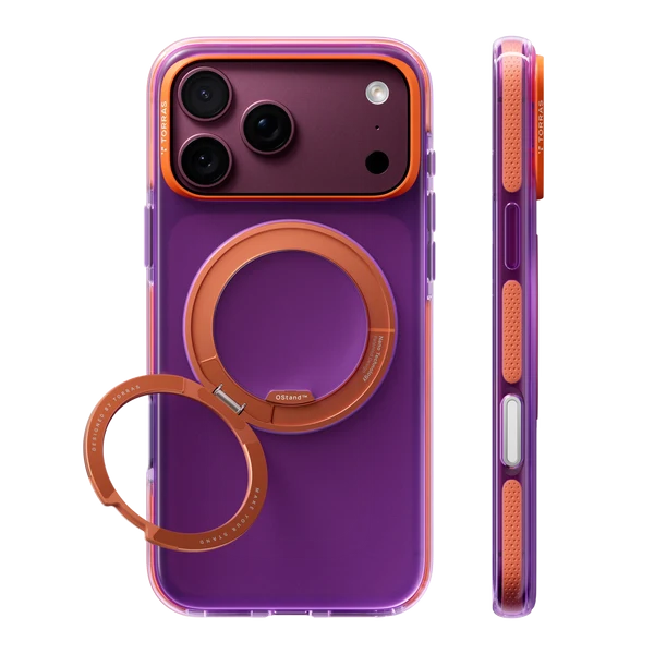 Torras Ostand O3 Hue Case for iPhone 18 Pro Max (Sweet Plum)