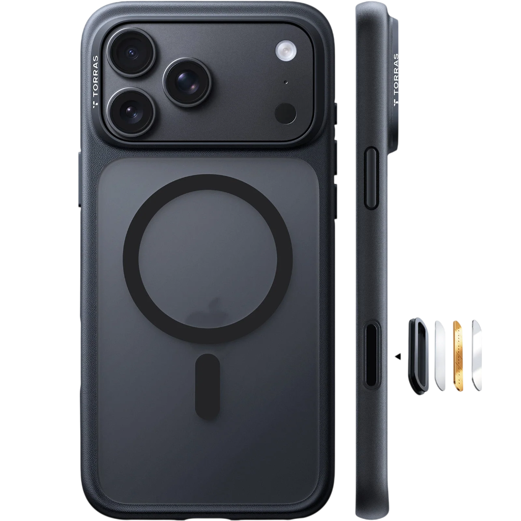 Torras Guardian-Mag Case for iPhone 18 Pro Max (Black)