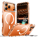 ESR Classic Hybrid Magnetic Case (Camera Control,Stash Stand) for iPhone 17 Pro Max/18 Pro Max (Clear)