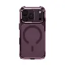 UNIQ Hybrid Magclick Charging Airsuit Case for iPhone 18 Pro (Glossy Burgundy)