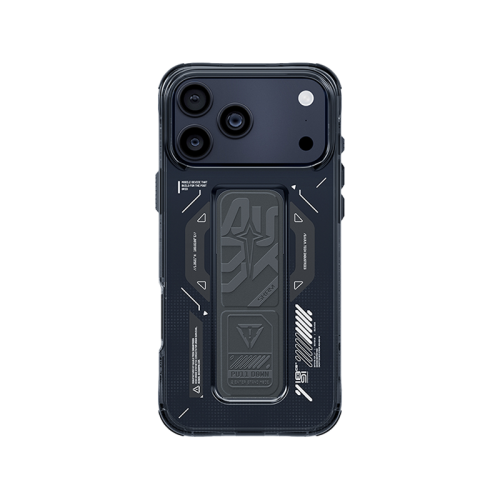 SkinArma Helio MagSafe Case With Grip Stand for iPhone 17 Pro (Graphite)