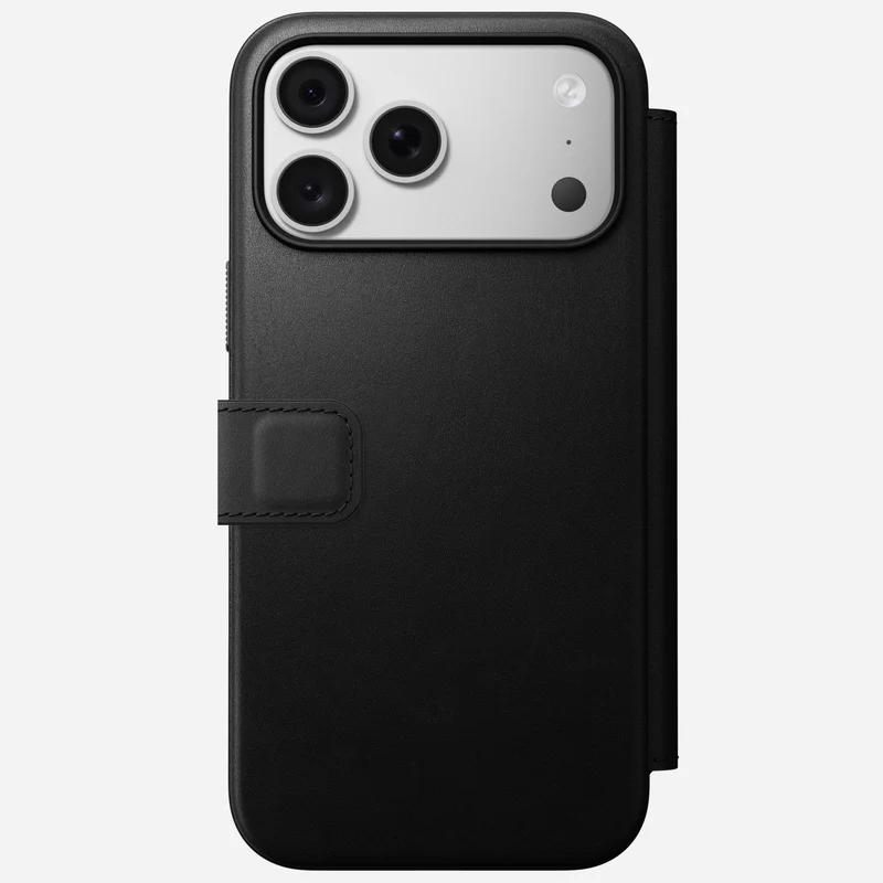 Nomad Modern Leather Case for iPhone 18 Pro Max (Black)