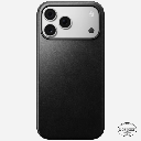 Nomad Modern Leather Case for iPhone 18 Pro (Black)