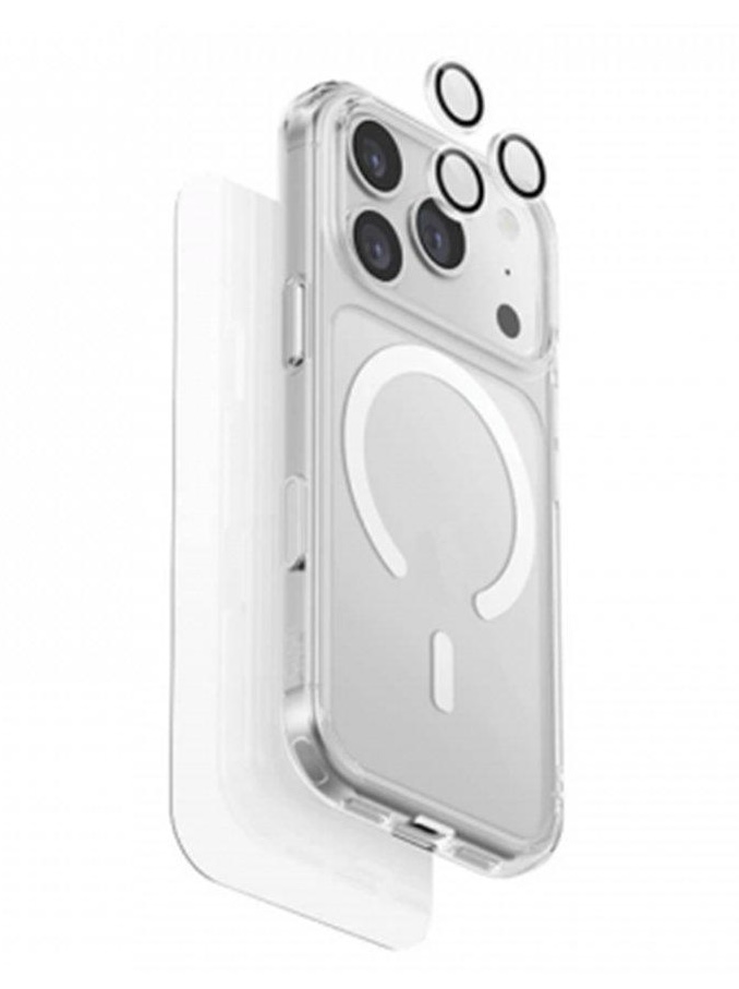 Phone Planet Bundle Unique Super Protection Set For IP 17 Pro Max (Clear)