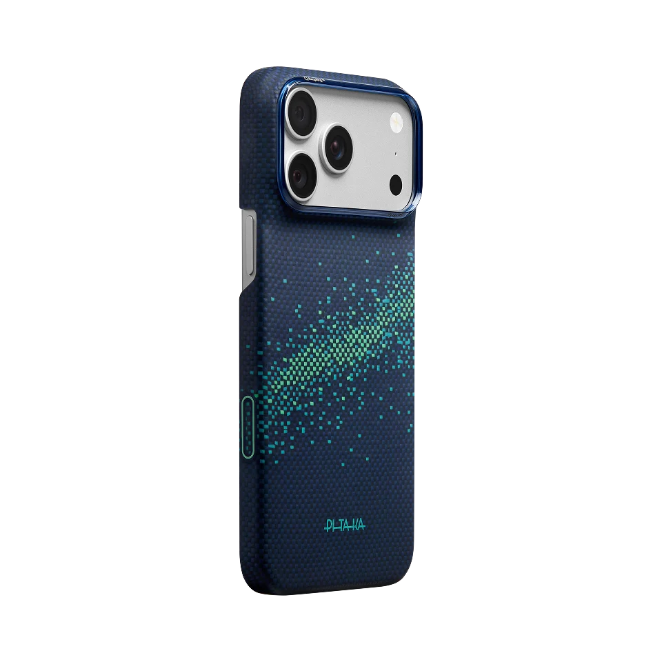 Pitaka Edge Case for iPhone 18 Pro (Nearfield Blue)