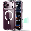 ESR Classic Hybrid Magnetic Case  (Camera Control) for iPhone 17 Pro/18 Pro (Clear)