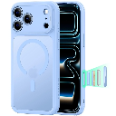 ESR Classic Hybrid Magnetic Case  (Camera Control) for iPhone 17 Pro/18 Pro (Frosted Light Blue)