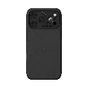 AULUMU Particle Vegan Leather Case for iPhone 18 Pro Max (Black)