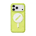 AULUMU Lumen Transparent Luminous Case for iPhone 18 Pro Max (Yellow Lemon)