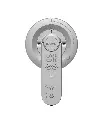 أولومو ستاند مغناطيسي متعدد الوظائف للهاتف 5 في 1 (فضي)