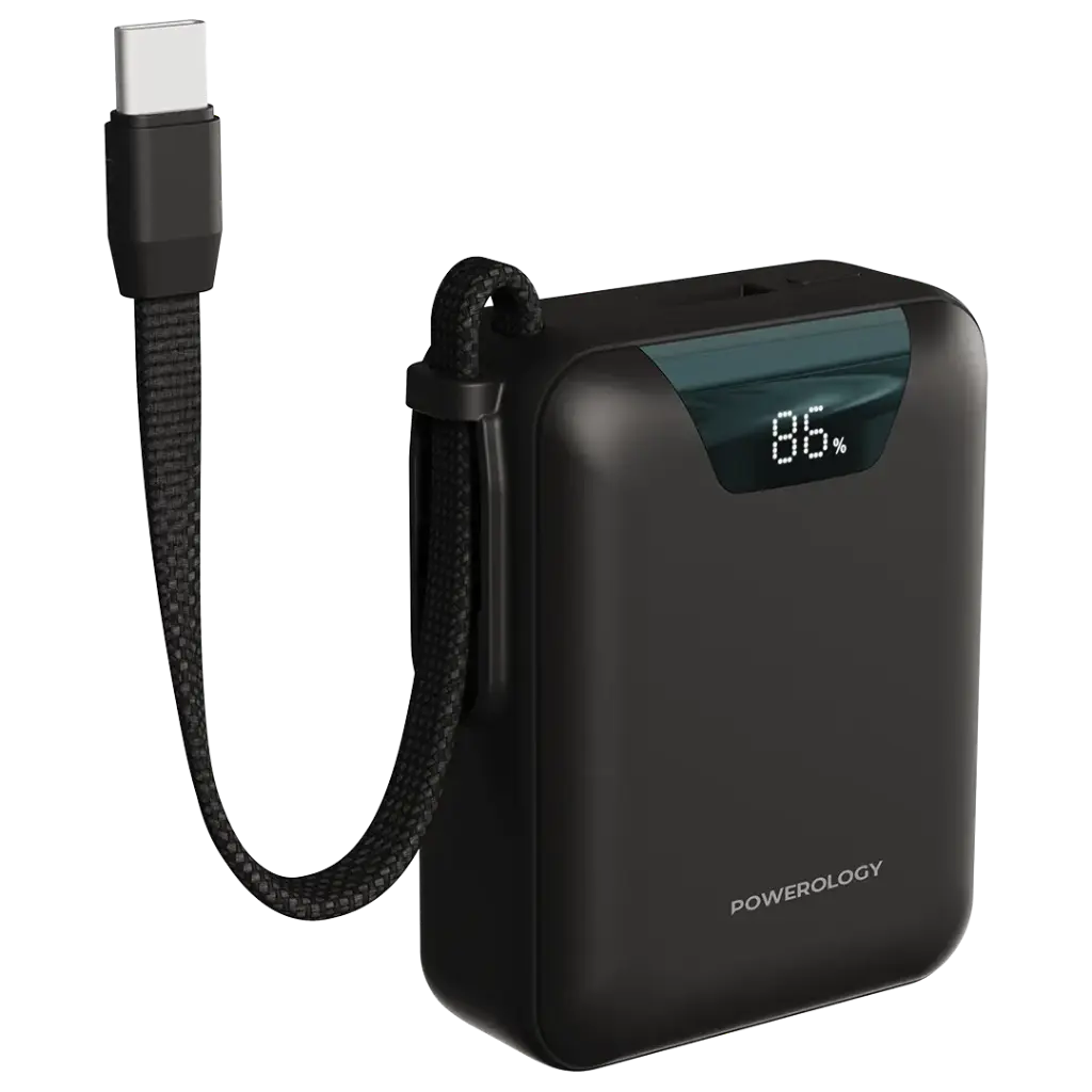 Powerology York Power Bank 10000mAh (Black)
