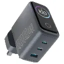 Powerology Voltflow 100W AVS GaN Wall Charger (Gray)