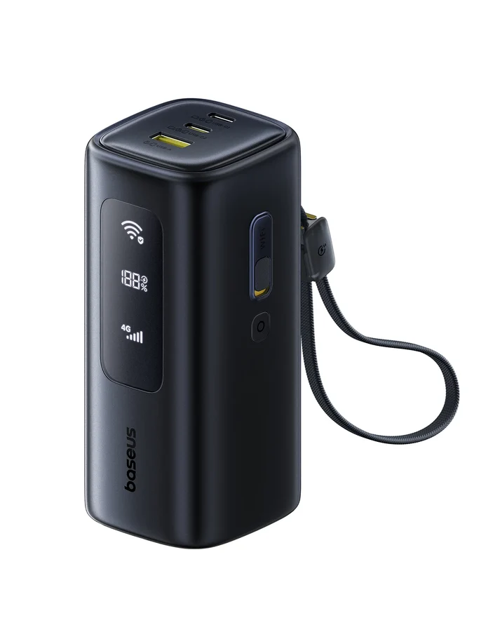 Baseus EnerGeek GX11 MiFi Power Bank 20000mAh 67W (Cosmic Black)