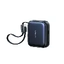 Baseus PicoGo AC22 Ultra Mini Power Bank With Built-in USB-C Cable 10000mAh 45W (Cosmic Black)