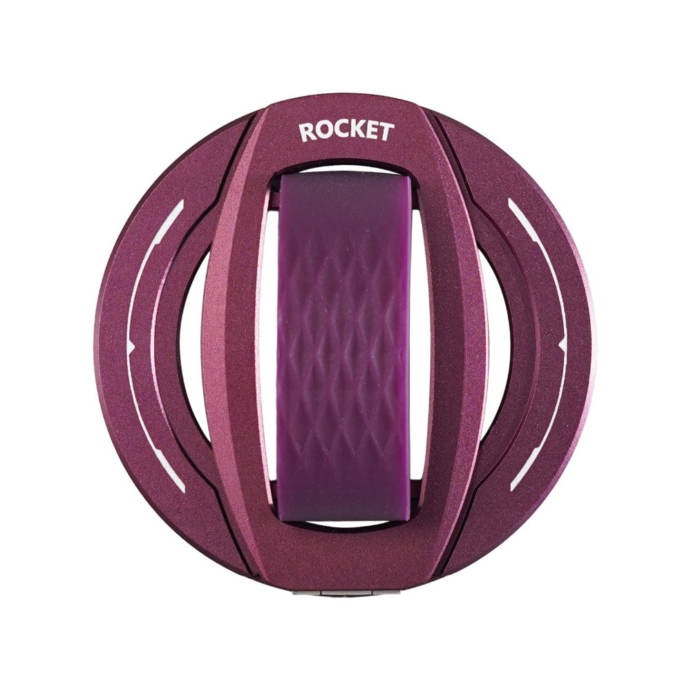 Rocket Magnetic Phone Grip With Stand Holder (Burgundy)