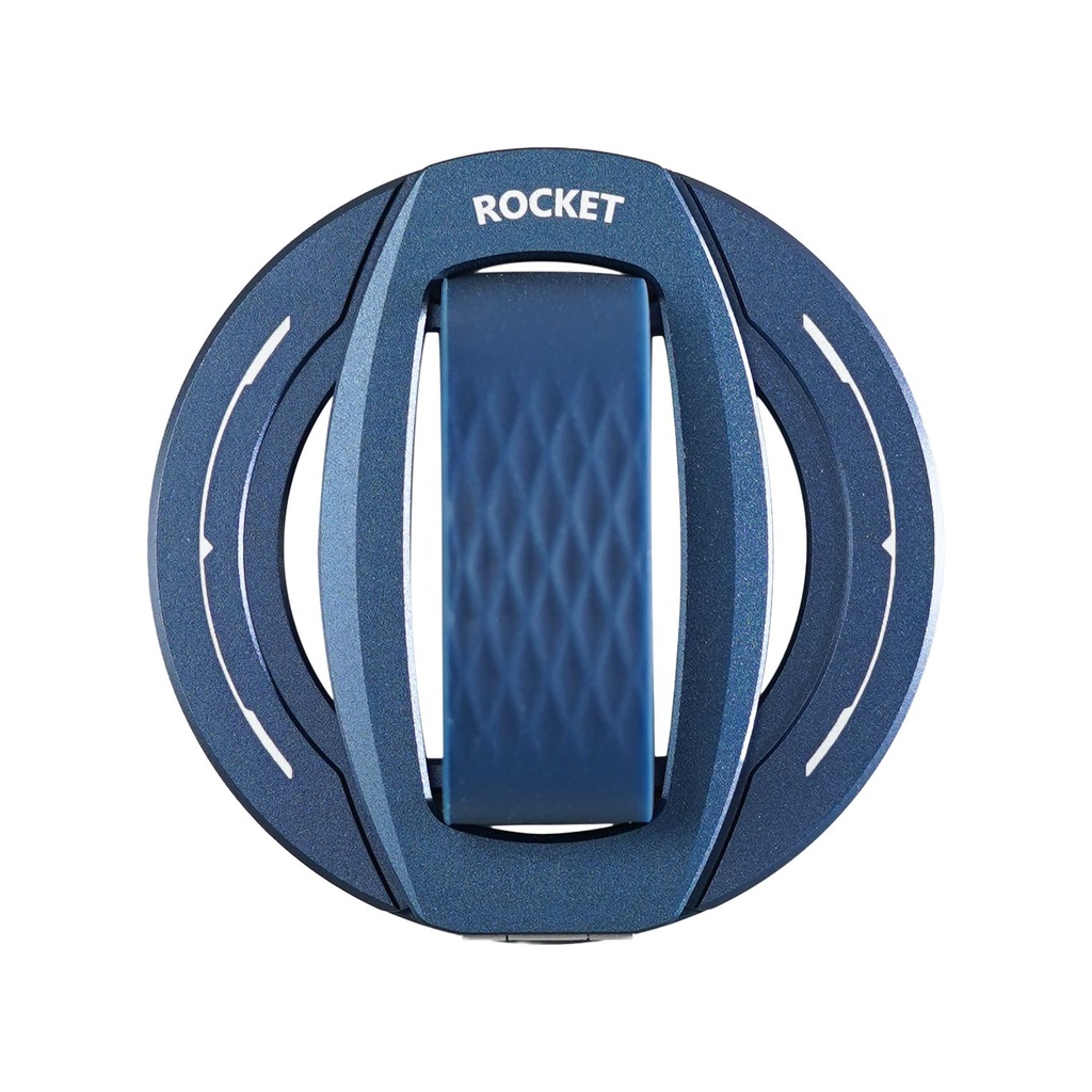 Rocket Magnetic Phone Grip With Stand Holder (Dark Blue)
