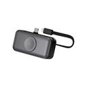 Smartix PowerPro 3 in 1 Power Bank with Apple Watch Charger 5000mAh (Black)