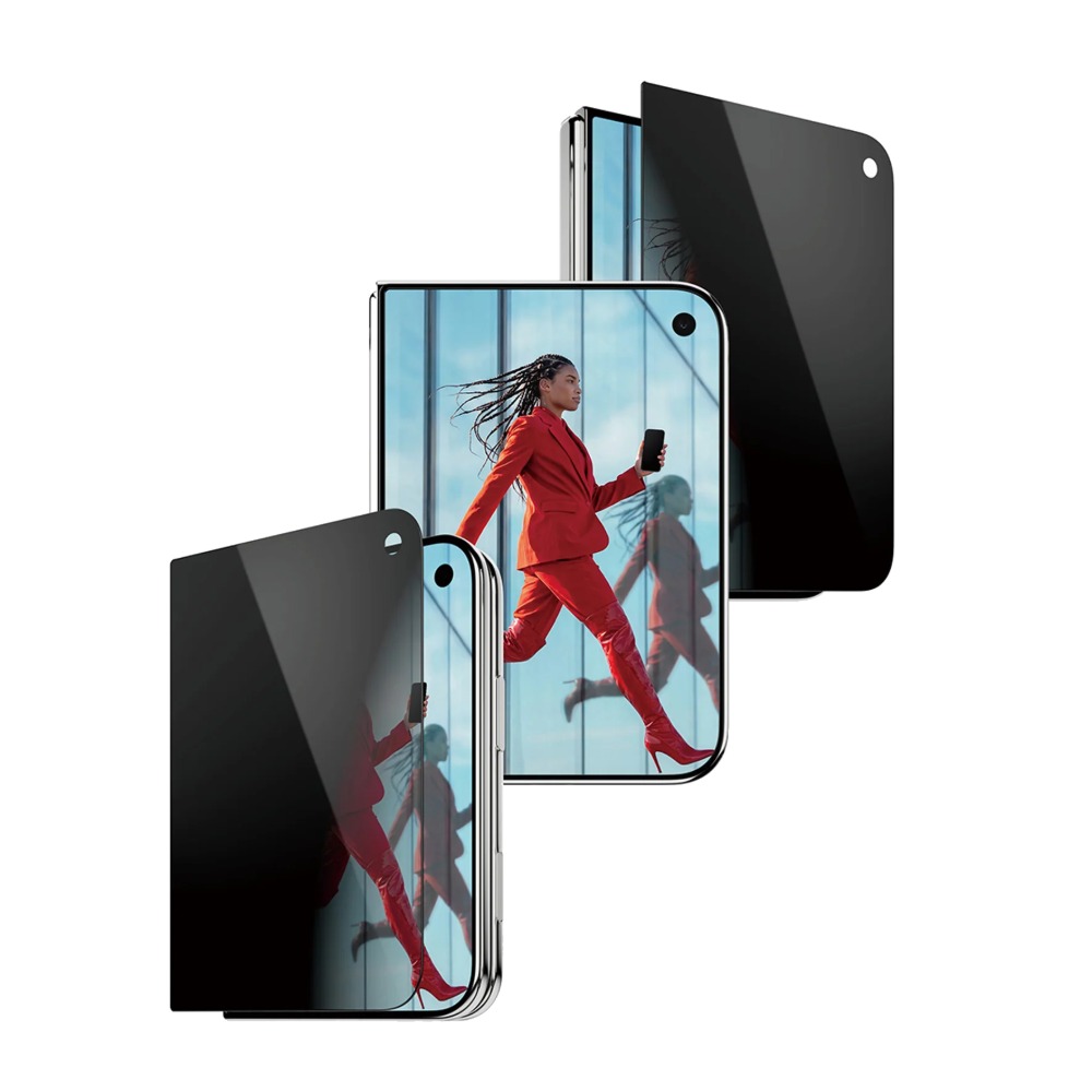 PanzerGlass® Screen Protector for iPhone DUO Sub-Screen UWF w. EasyAligner (Privacy)
