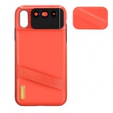 موماكس كفر اكس لينز 3 في 1 برتقالي لجهاز آيفون اكس آر