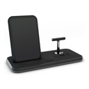 ZENS Stand+Dock Aluminium Wireless Charger (Black)