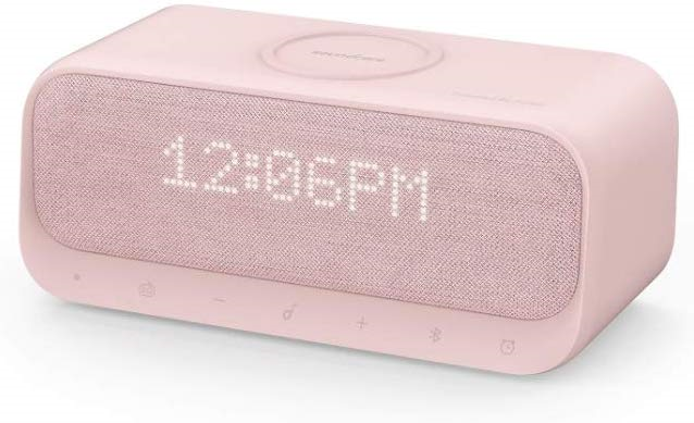 Anker SoundCore Wakey Bedside Speaker (Pink)