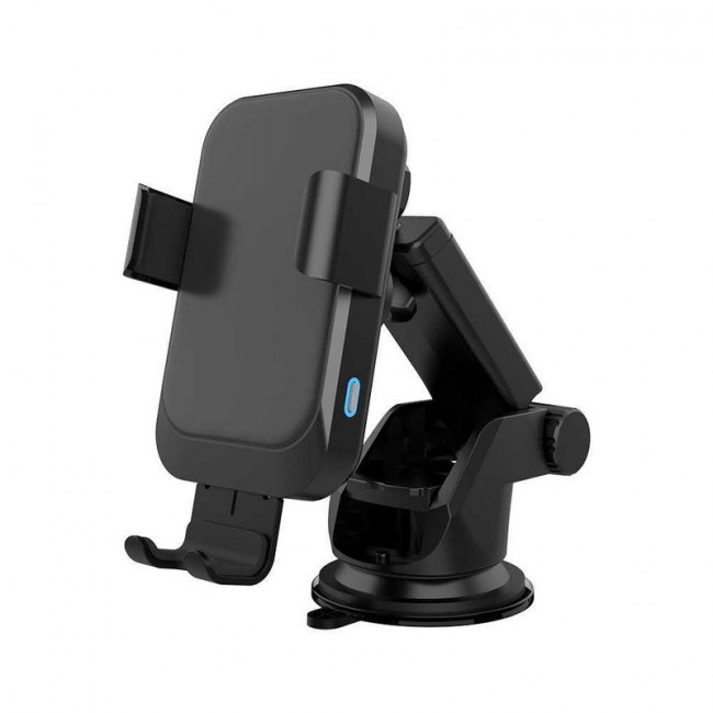 Powerology Fast Wireless Charger Car Mount 15W (Black)