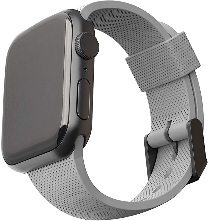 UAG U DOT Silicone Strap for Apple Watch 42mm/44mm (Grey)