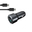 Powerology Ultra-Quick 36W Type-C Car Charger Dual Output
