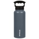 Fifty Fifty Vacuum Insulated Bottle 3 Finger Lid 1L (Slate Grey)