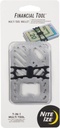 NiteIze Financial Tool® Multi Tool Wallet (Stainless)